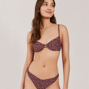 Something Navy Floral Bikini Set